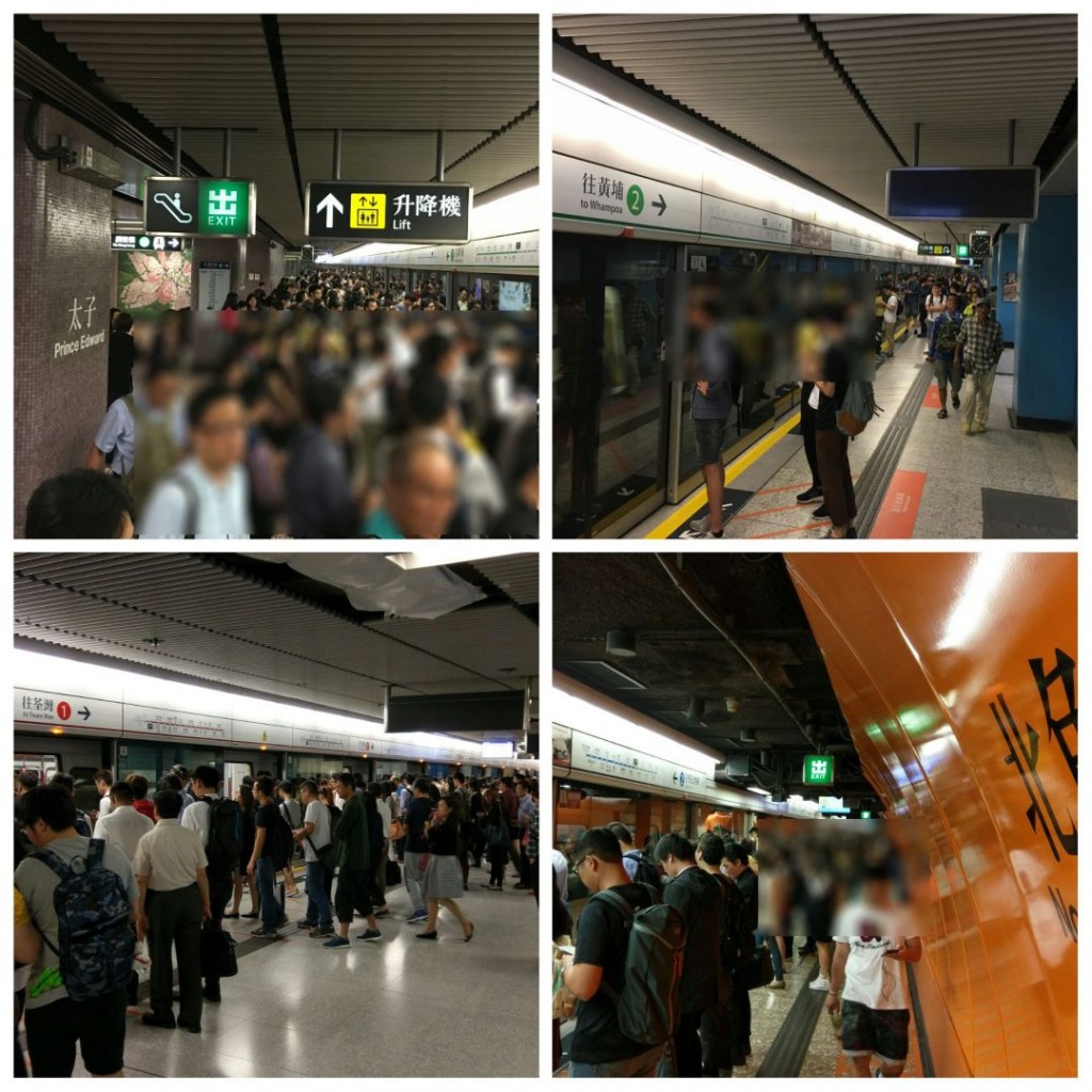 1910 #觀塘綫延伸段 通車後的人流狀況　Crowd condition after Kwun Tong Line Extension opens